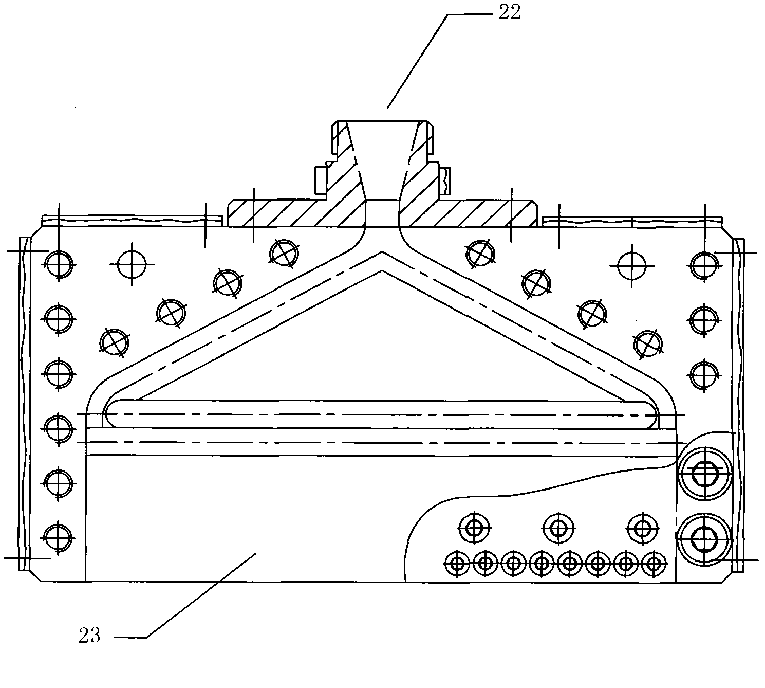 Preparation device of ultra-high molecular weight polyethylene sheets and preparation method thereof