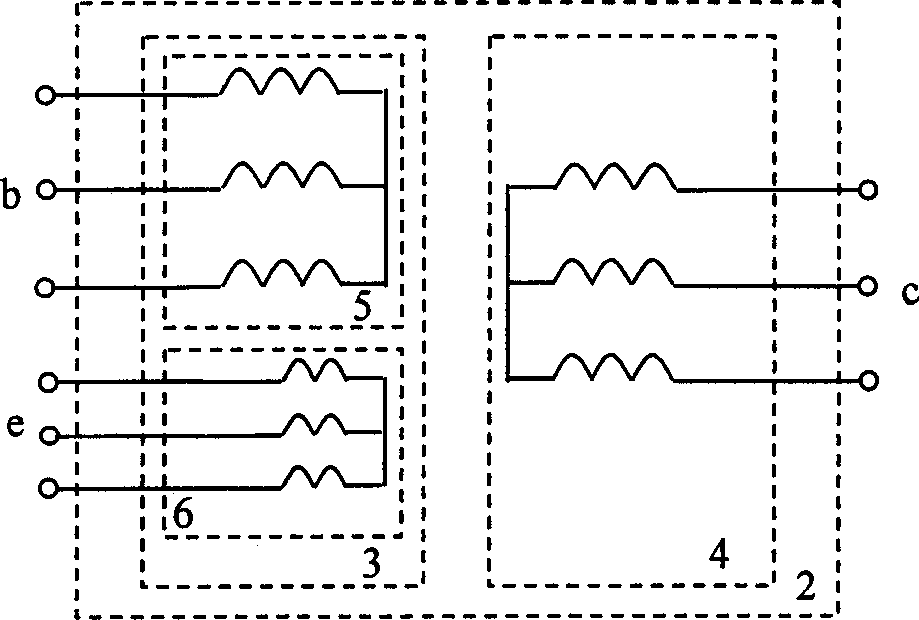 A self shunt excitation AC excitation electricity generating device