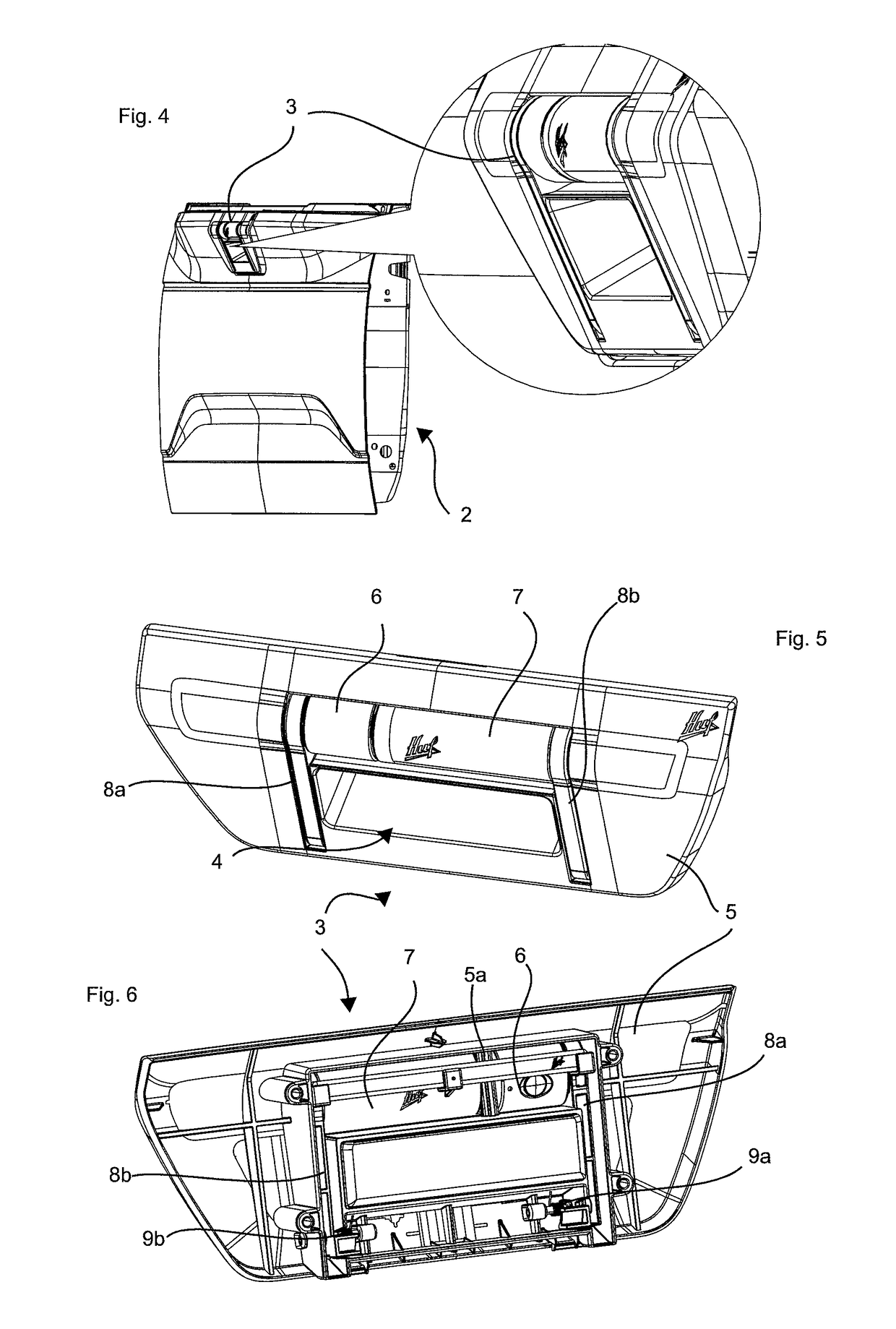 Rear view camera system for a motor vehicle