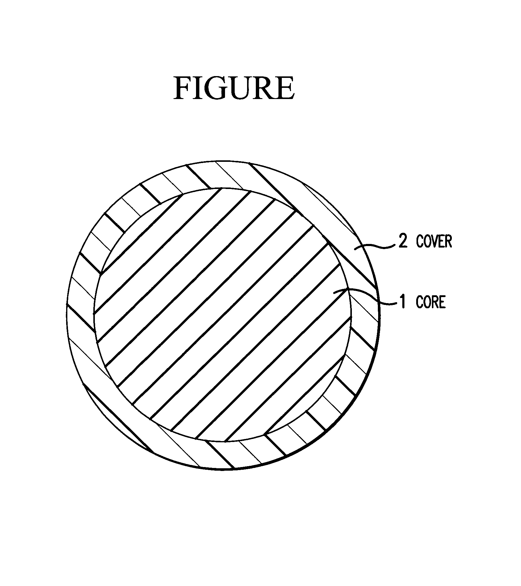 Floatable golf ball for driving range