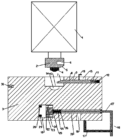 Novel traffic guide device convenient to replace