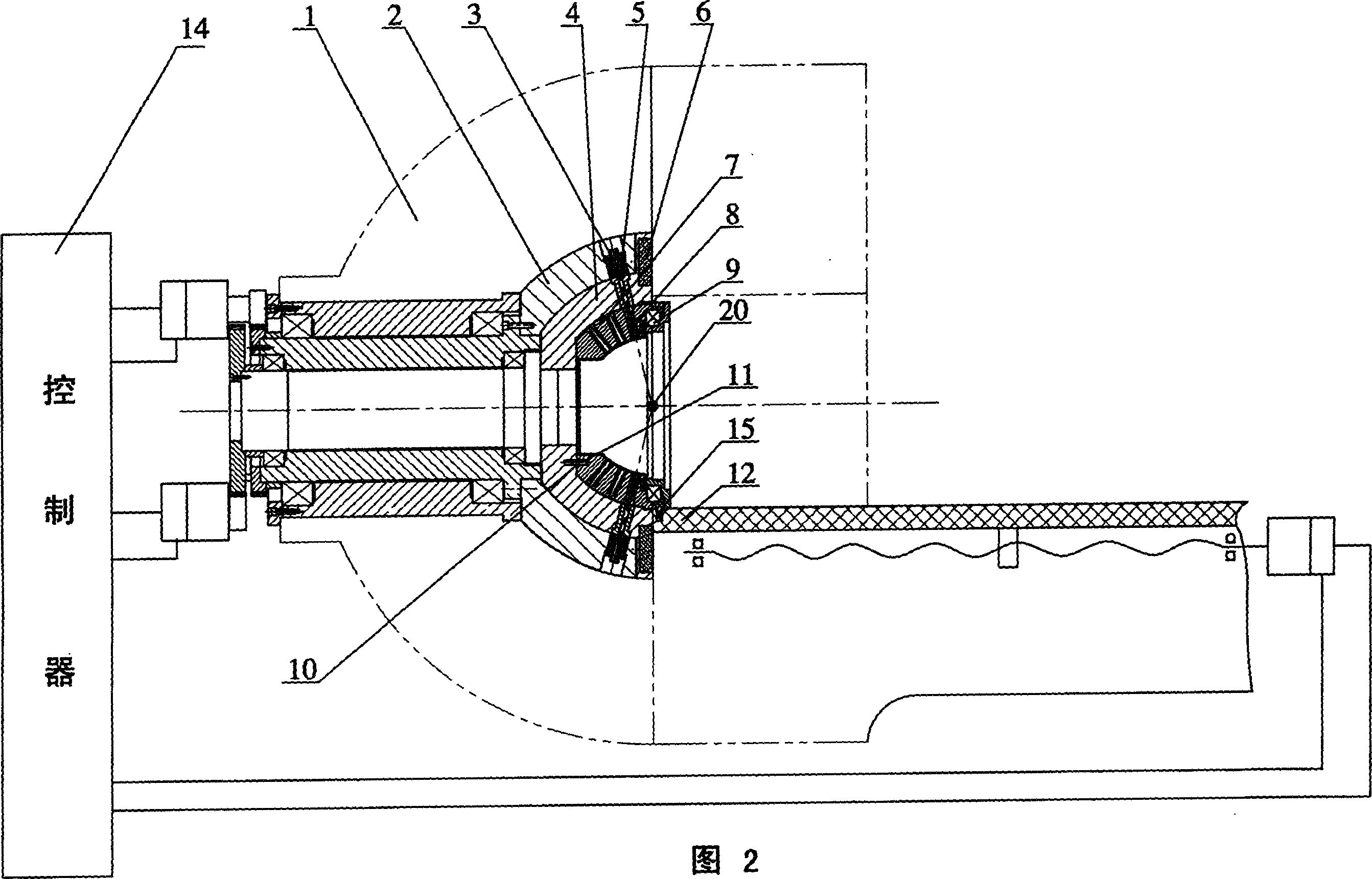 Radiation device for radiation therapy and radiation method therefor