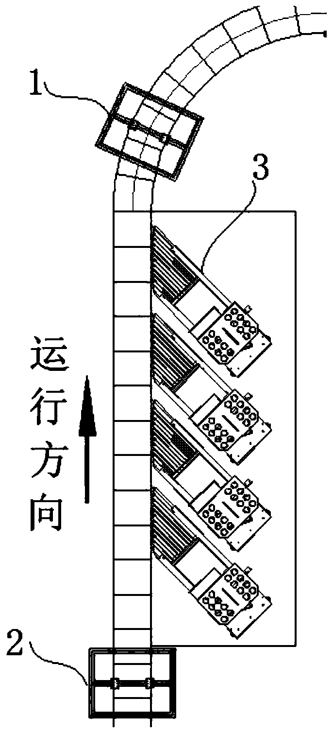 Sorting wagon loading state detecting system based on gray scale meters and sorting system