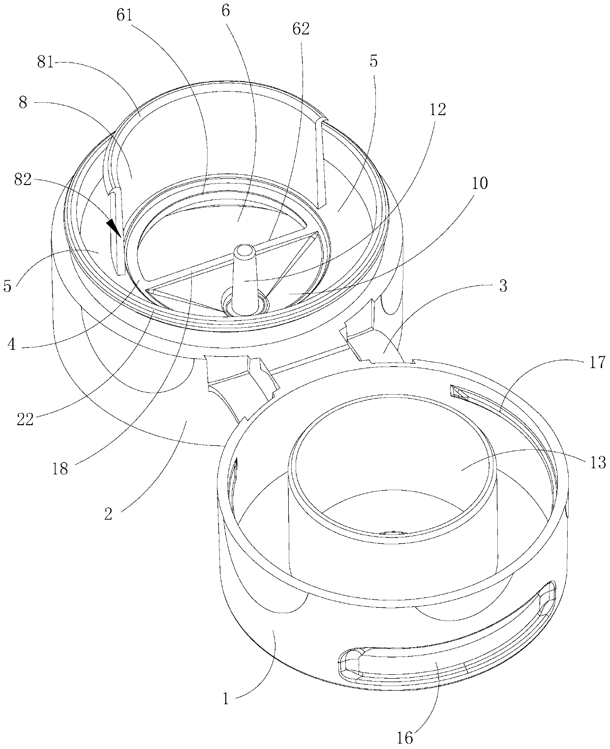 Environment-friendly pull ring bottle cap