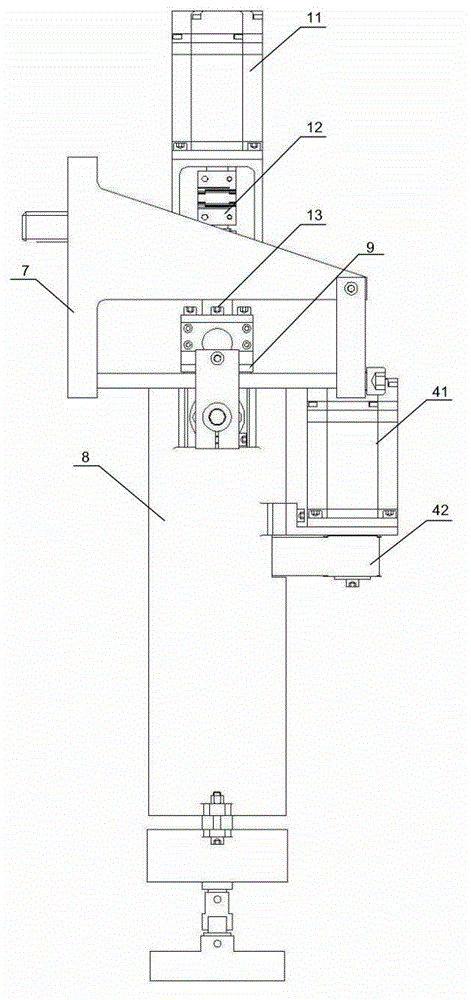 A planetary motion grinding device