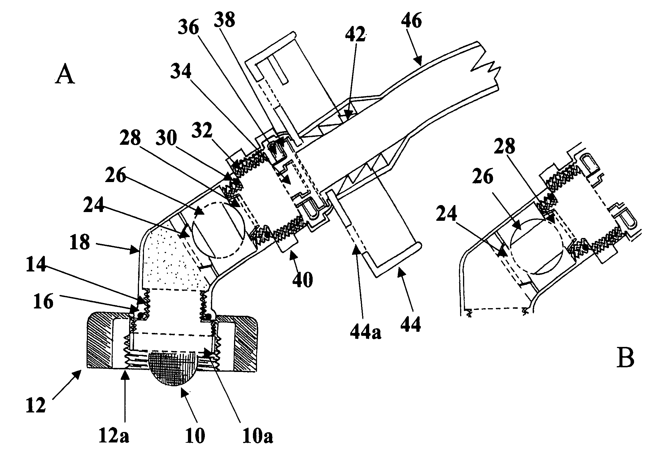 Hands free device for filling tanks