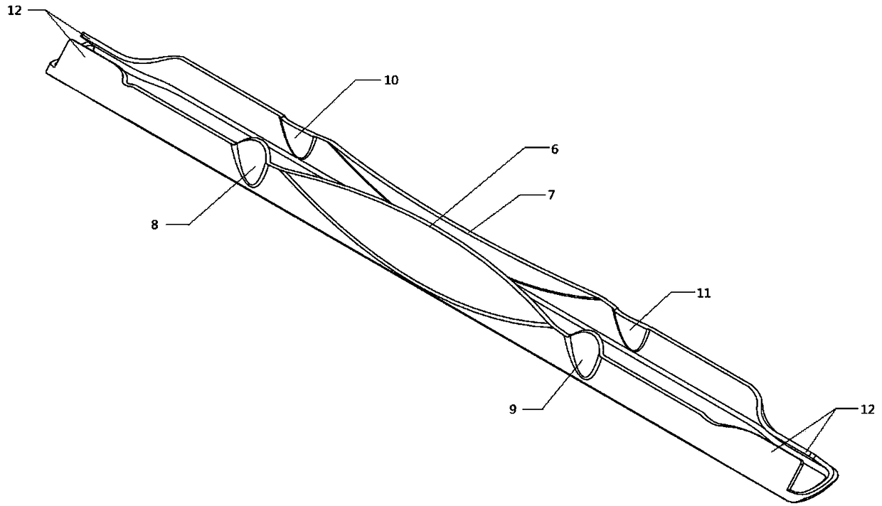 Air-free hollow wheel and assembly method thereof