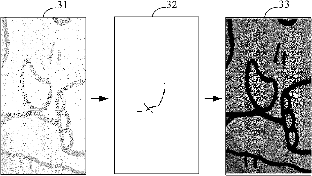 Method and system for extracting lines from image