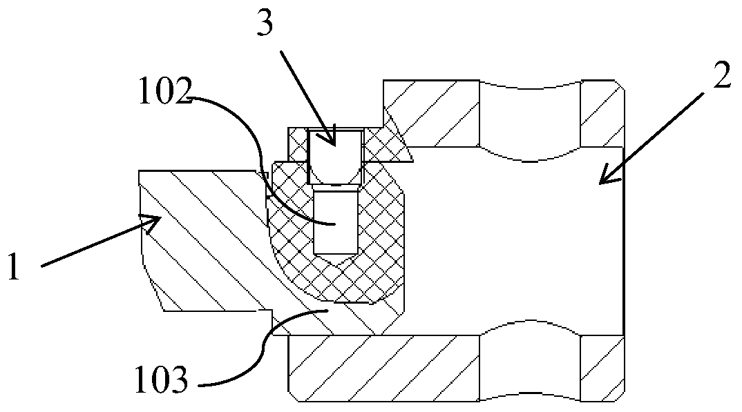 Deep hole piston rod of side-thrust jack and machining method and application thereof