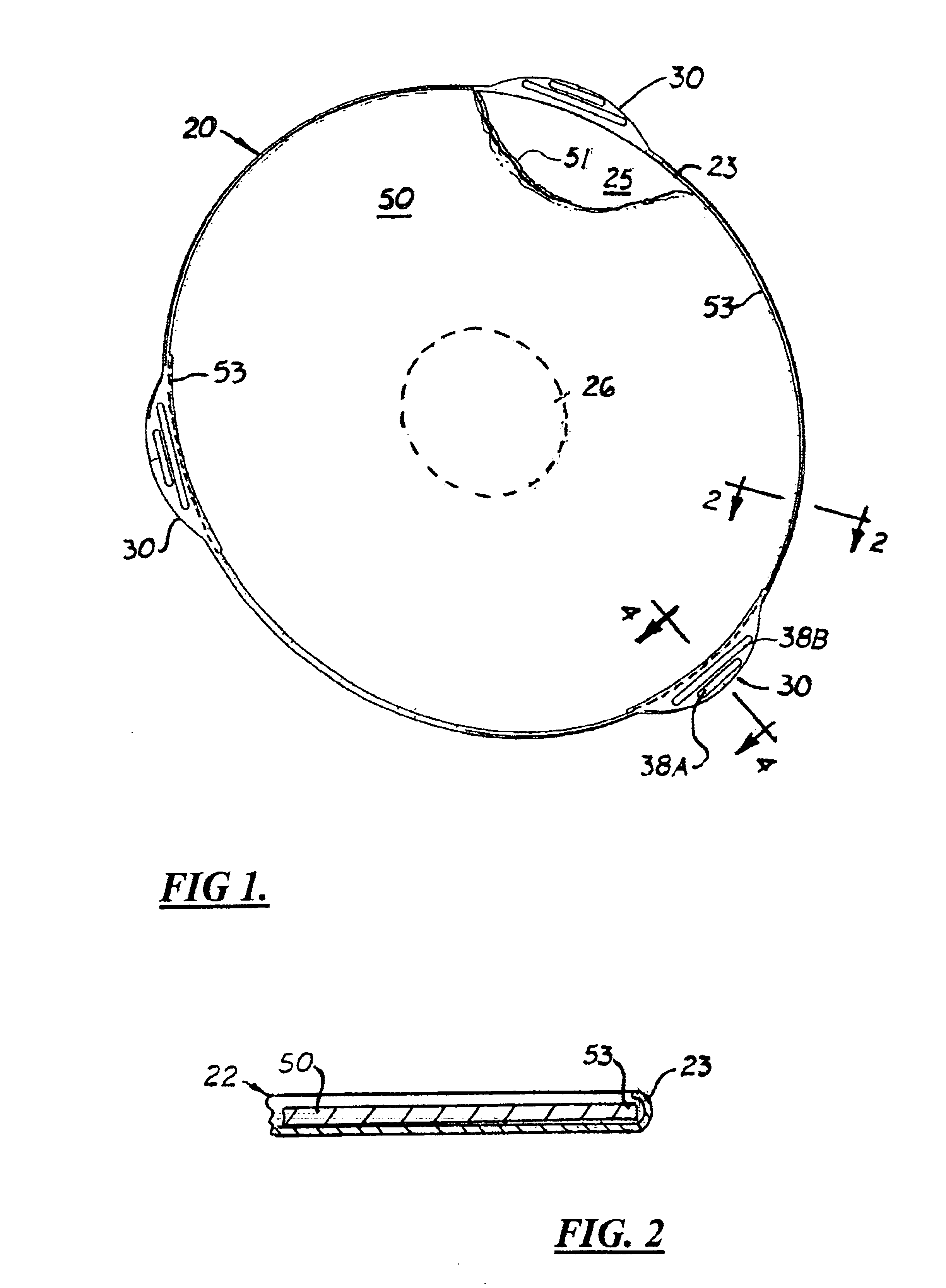 Optical disc holder