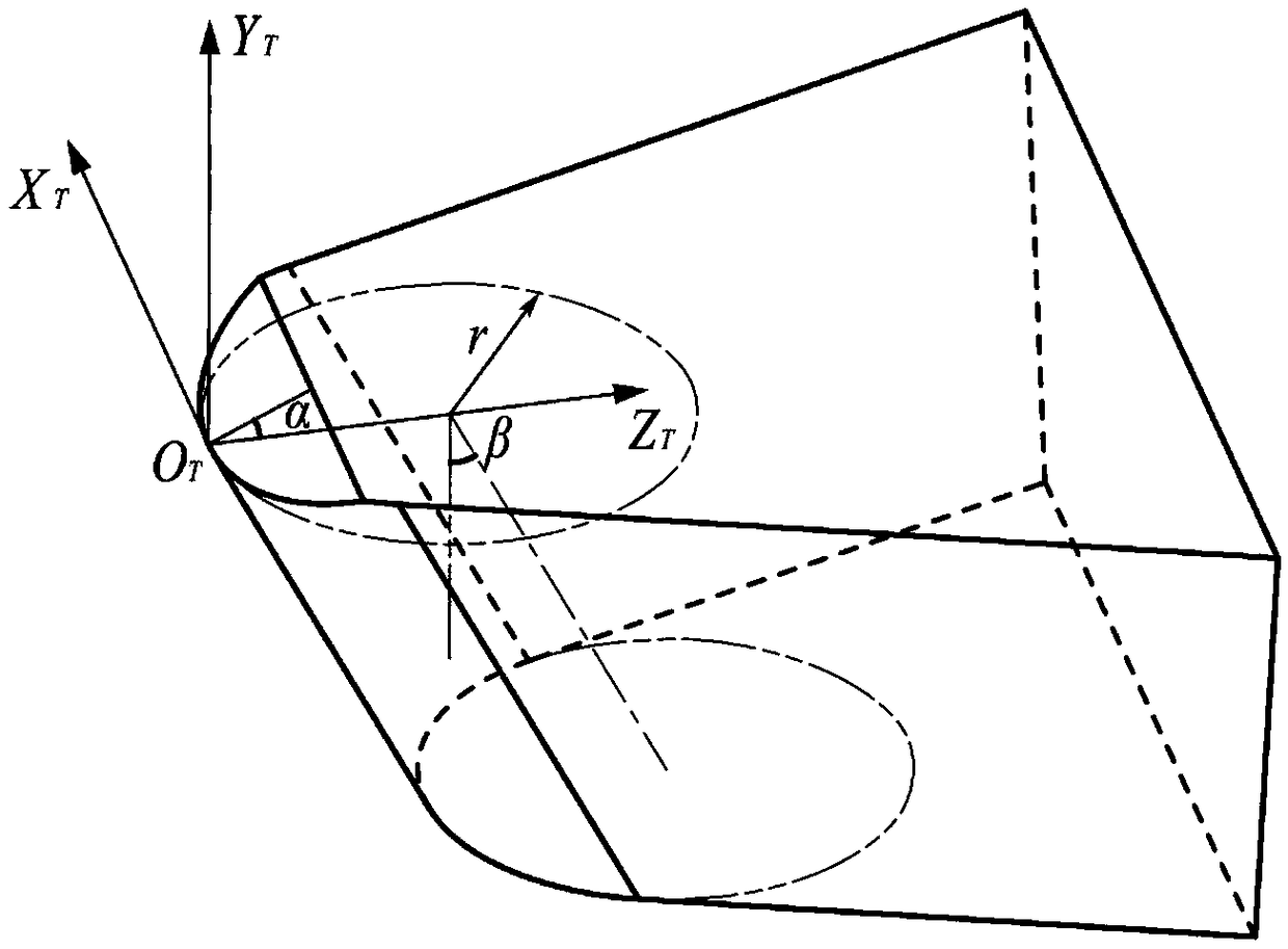 Method for generating free-form surface turning tool path through control point drive projection