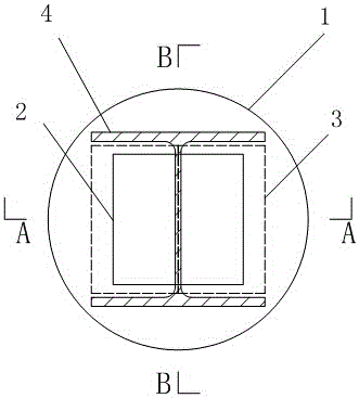 Construction method for expansion head anti-pressing and anti-pulling pile