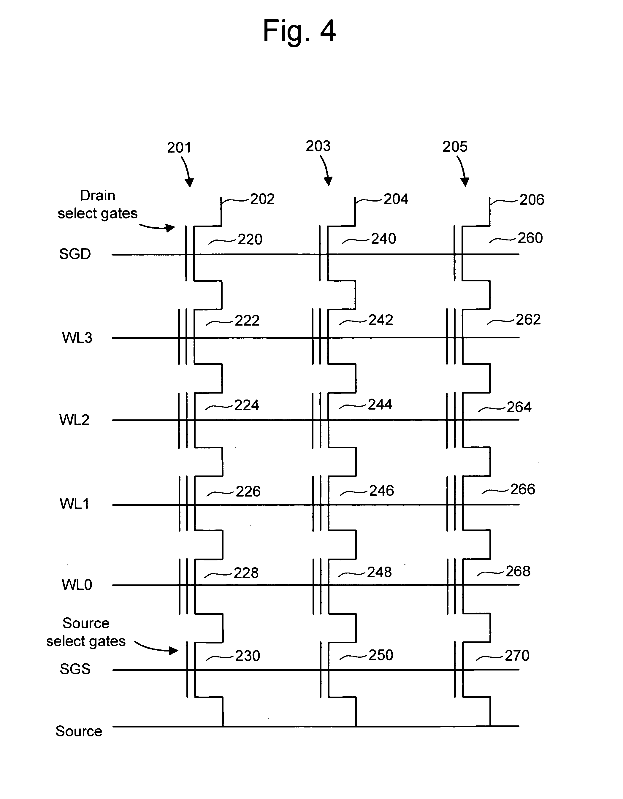 Method for programming non-volatile memory with reduced program disturb using modified pass voltages