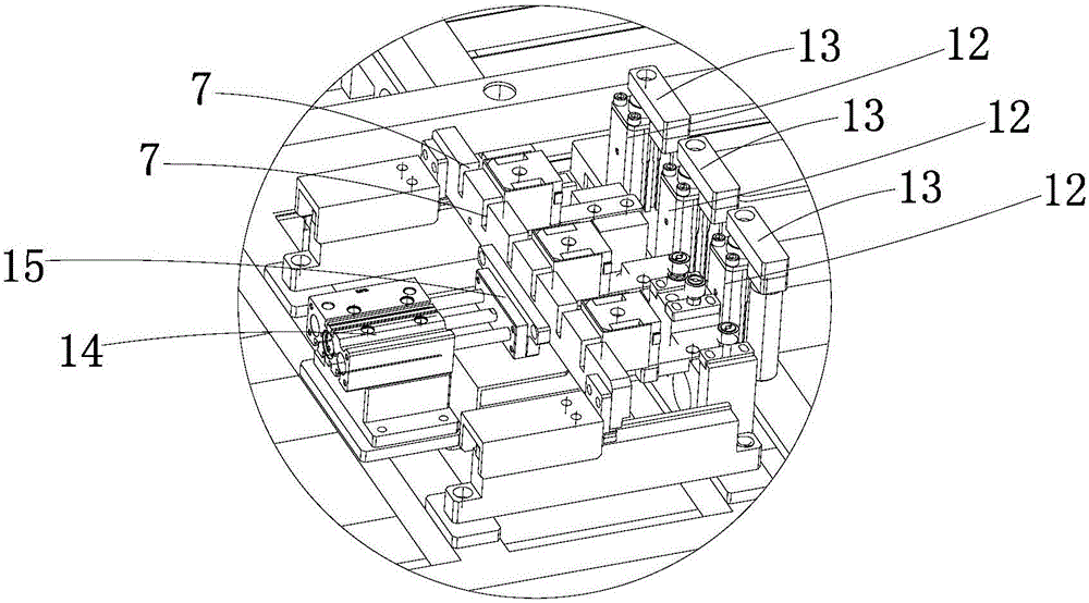 Stand column welding device