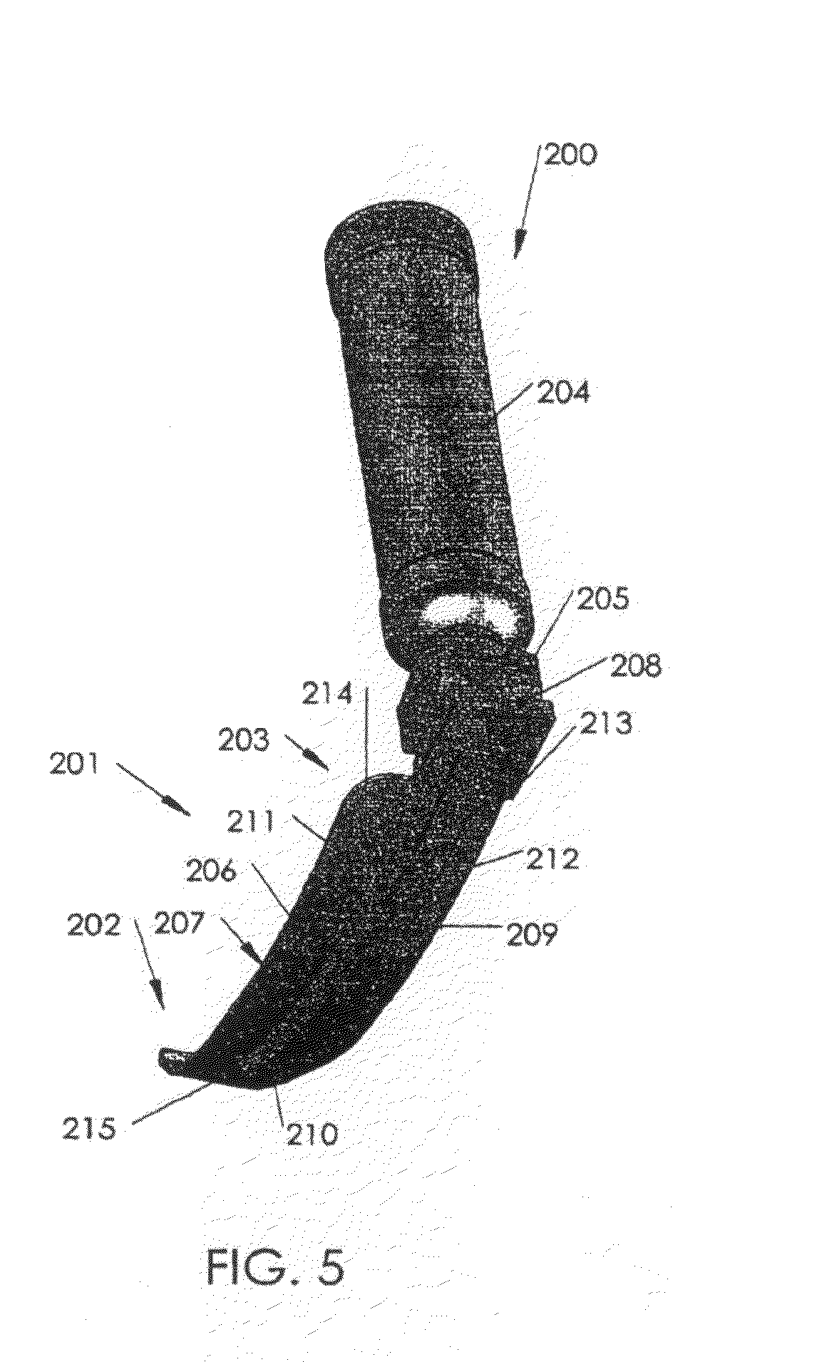 Intubation laryngoscope with two-sided blade