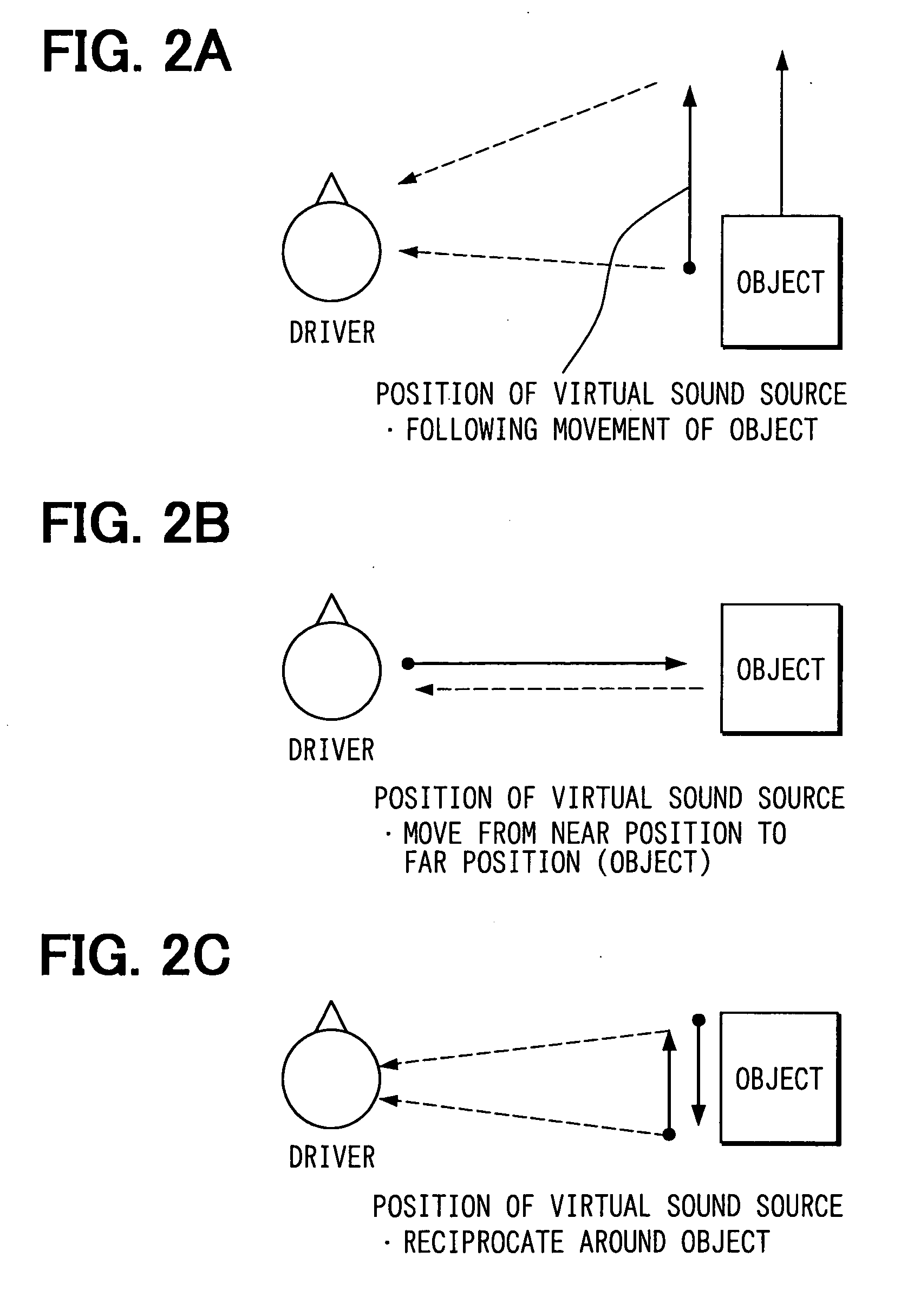 Alarm sound outputting device for vehicle and program thereof