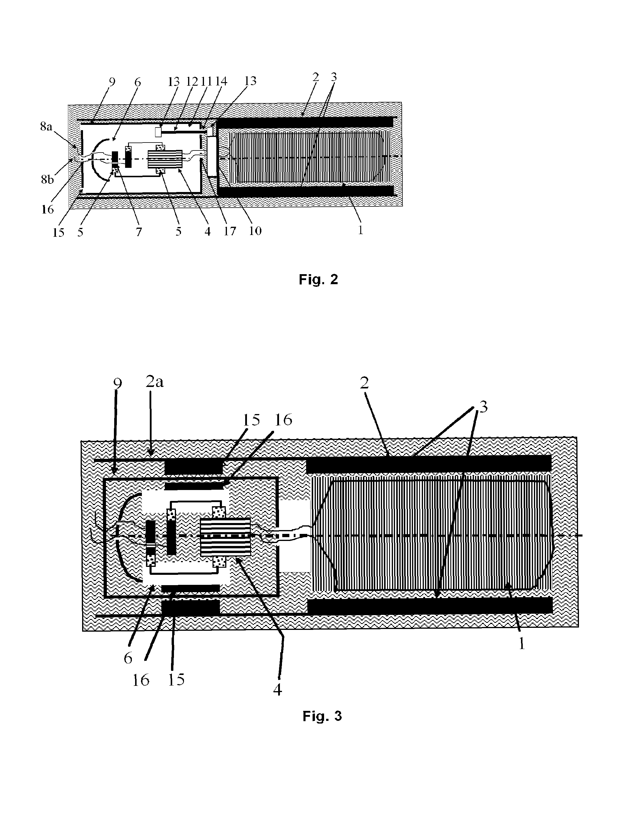 Submersible direct-current electric motor