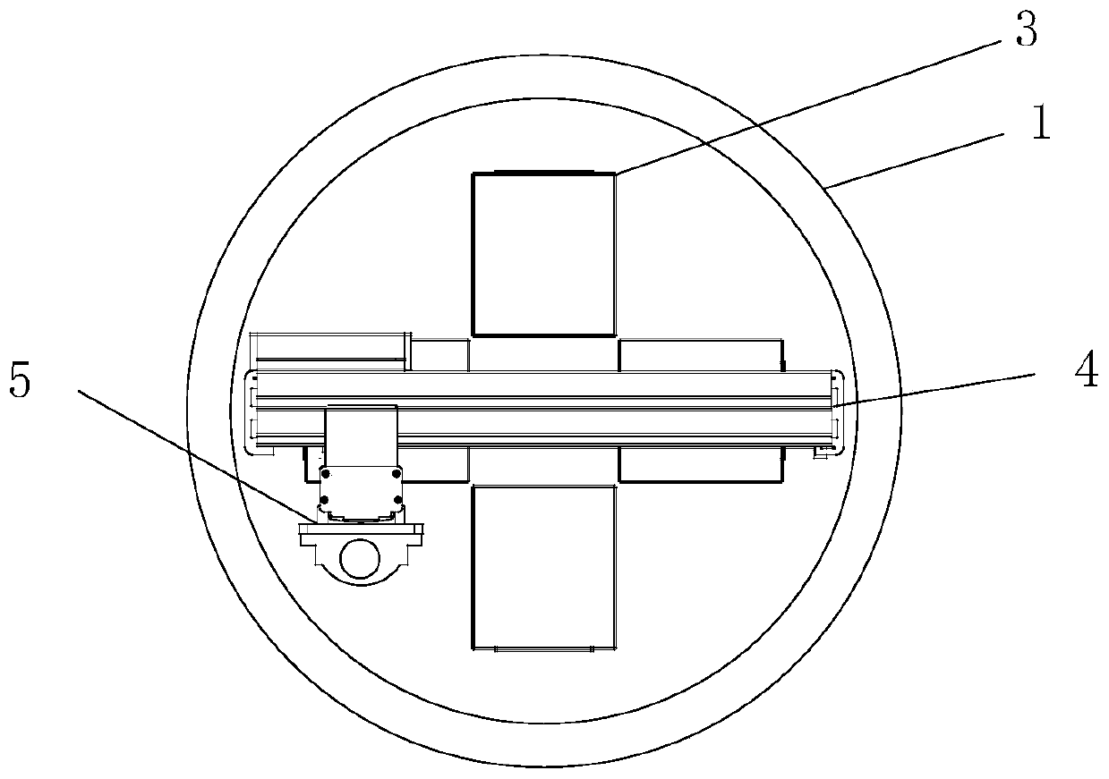 A rotary automatic welding robot and its welding method