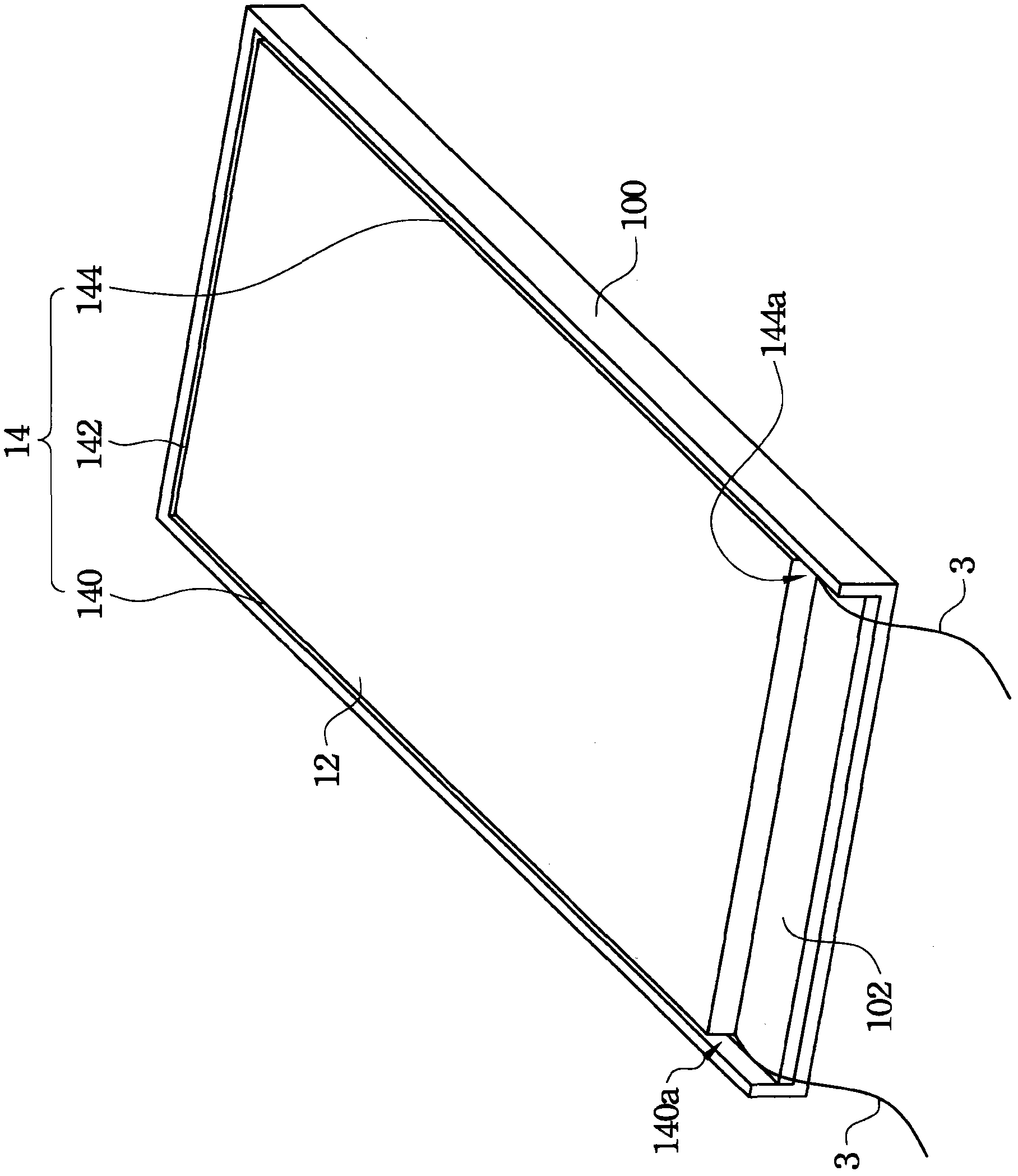 Display device, display device assembling method and display device dismounting device