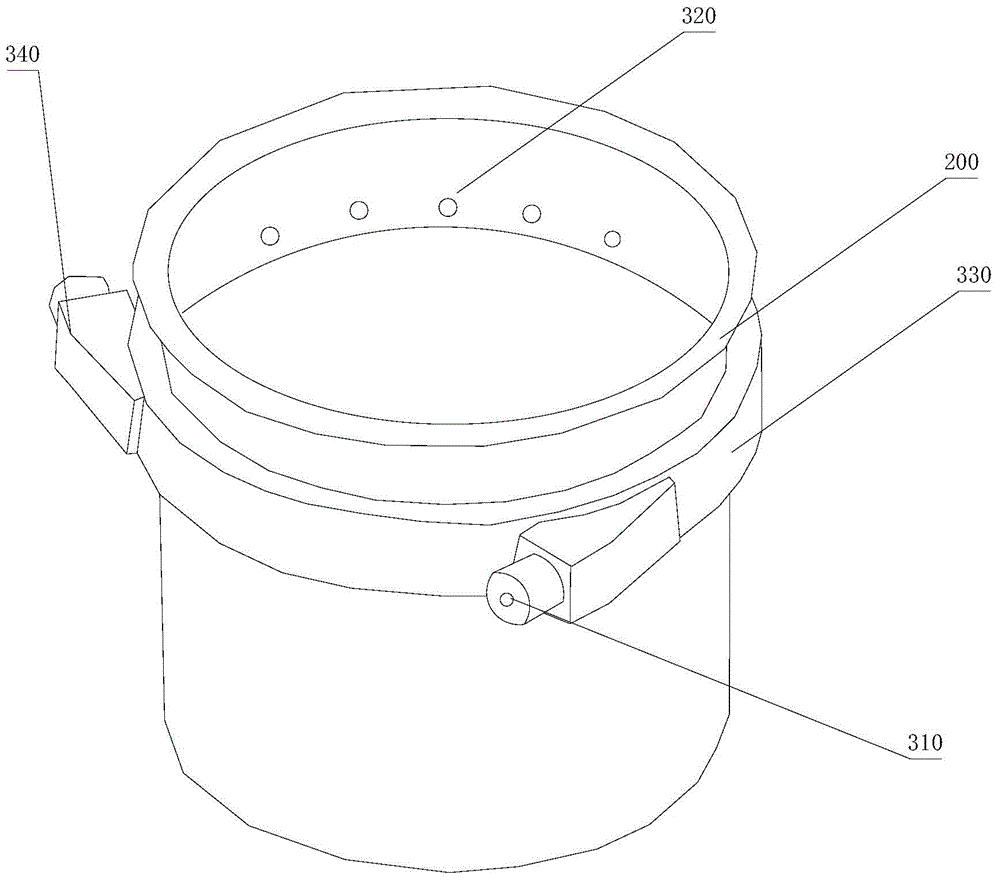 Method and device for manufacturing amorphous powder