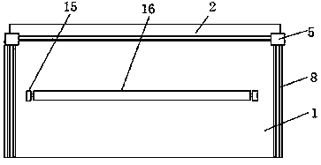 Agricultural greenhouse photovoltaic power generation device