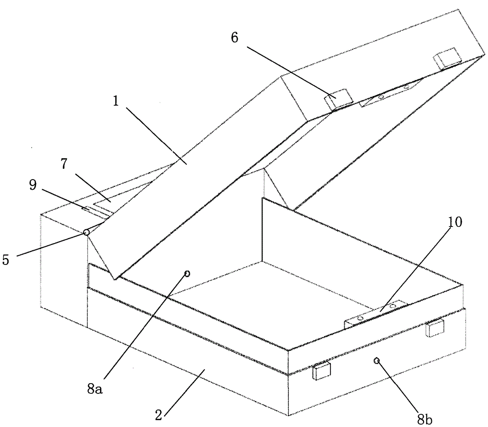 Anti-counterfeit and anti-theft package box of Internet of Things and its usage method