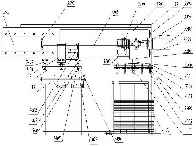 Battery lamination device