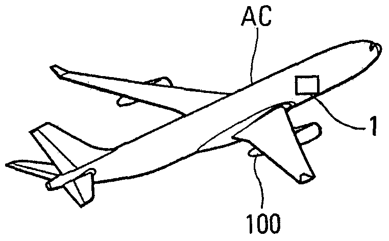 Method and apparatus for estimating airspeed of an aircraft