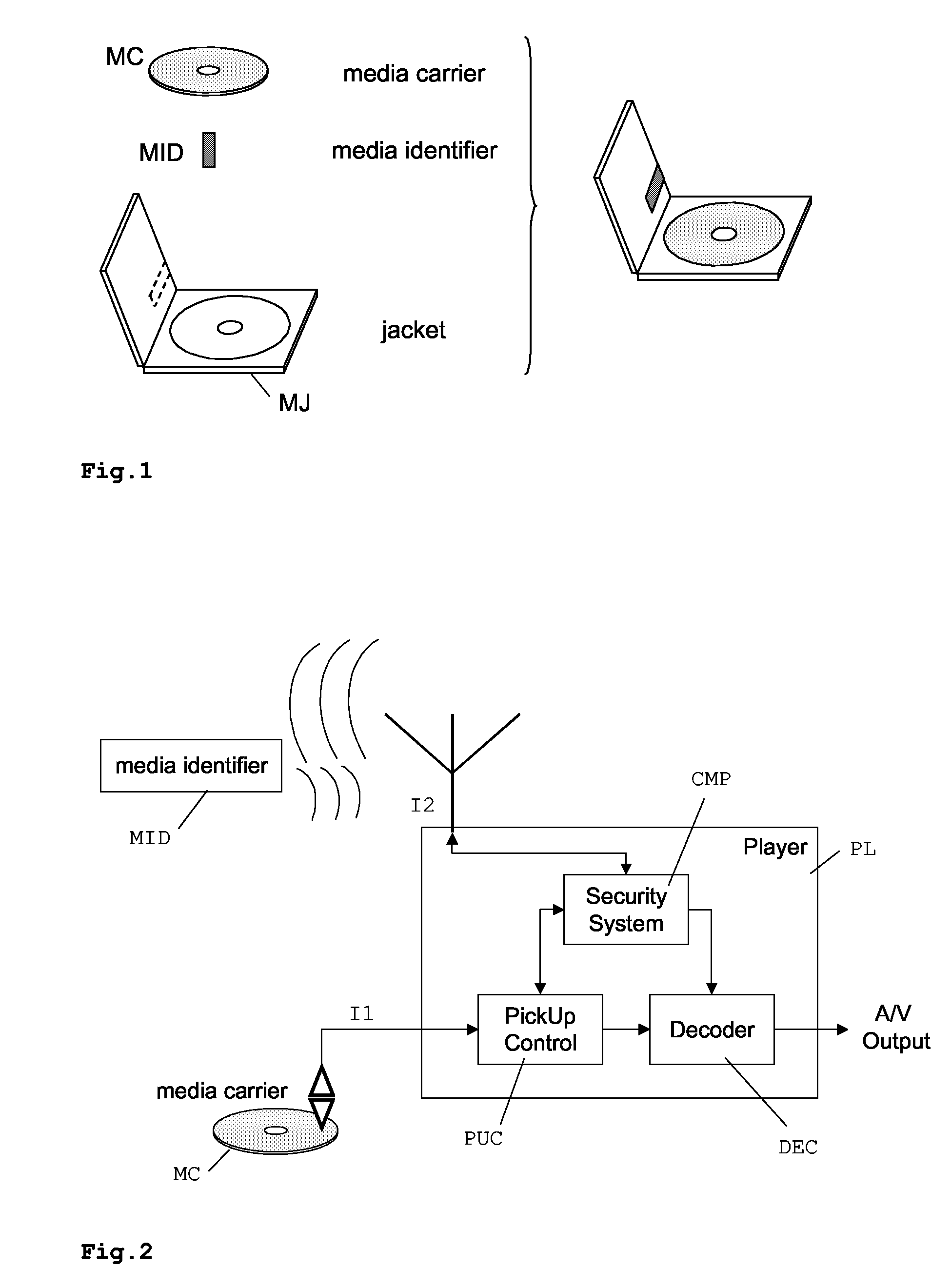 Method and Apparatus for Accessing Proteceted Data