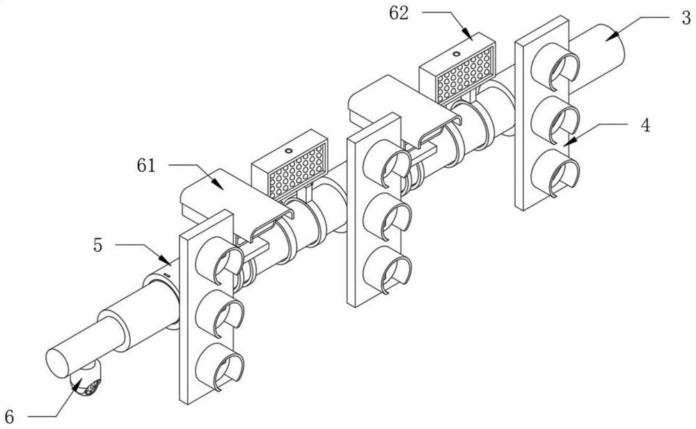 Road monitoring system for intelligently adjusting traffic light time based on traffic flow