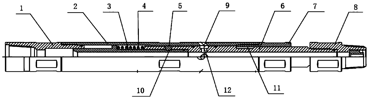 Hydraulic multi-time switching circulating valve