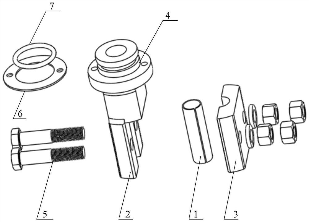 Optical cable connector box and optical cable inlet clamping structure thereof