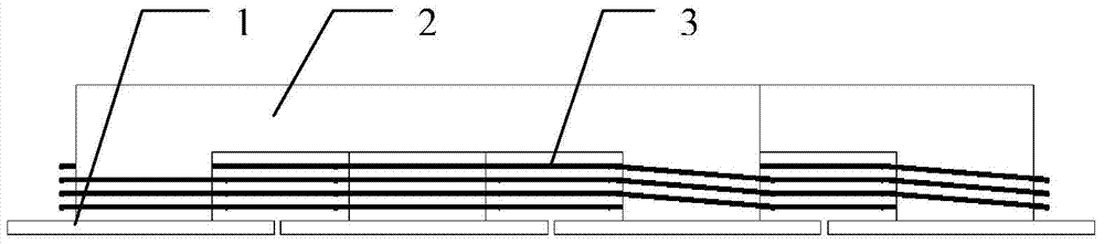 Receiving end of cross-wound multi-phase flat magnetic core of bridge arm applied to wireless power supply of electric vehicles