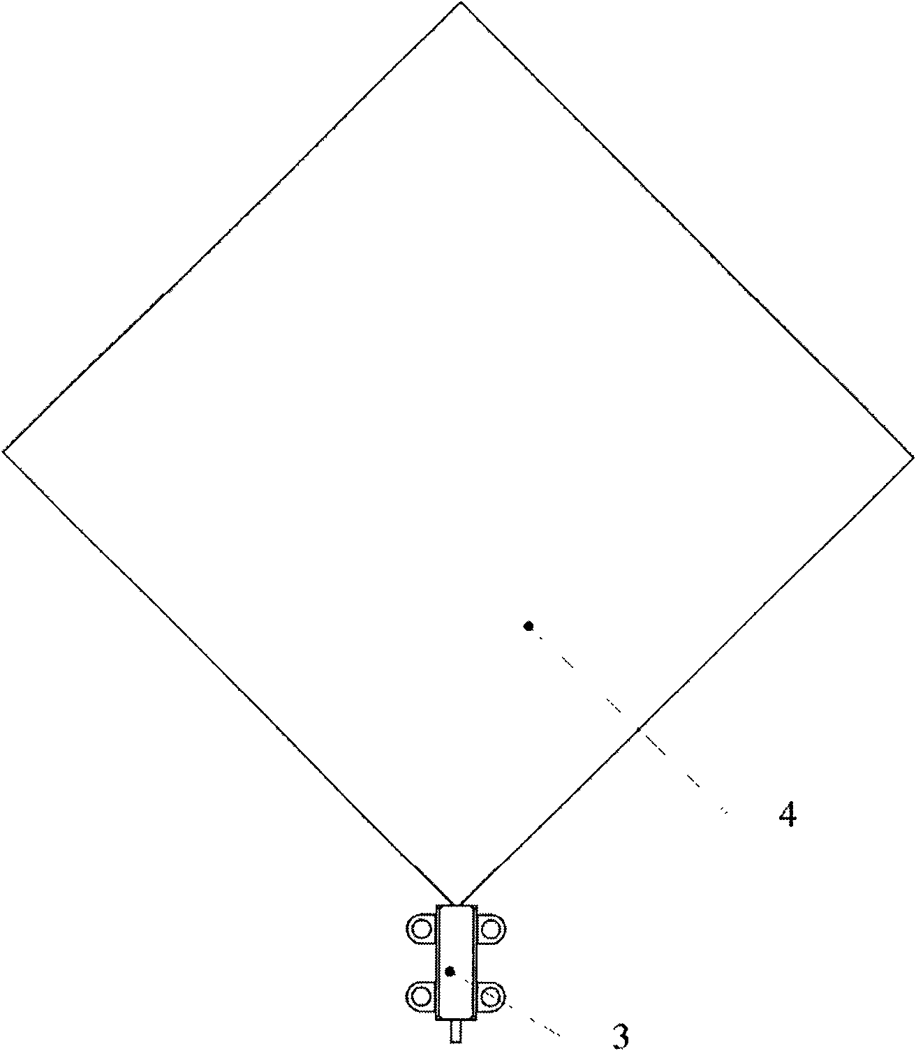 Infrared expanded light source type multipoint touch system