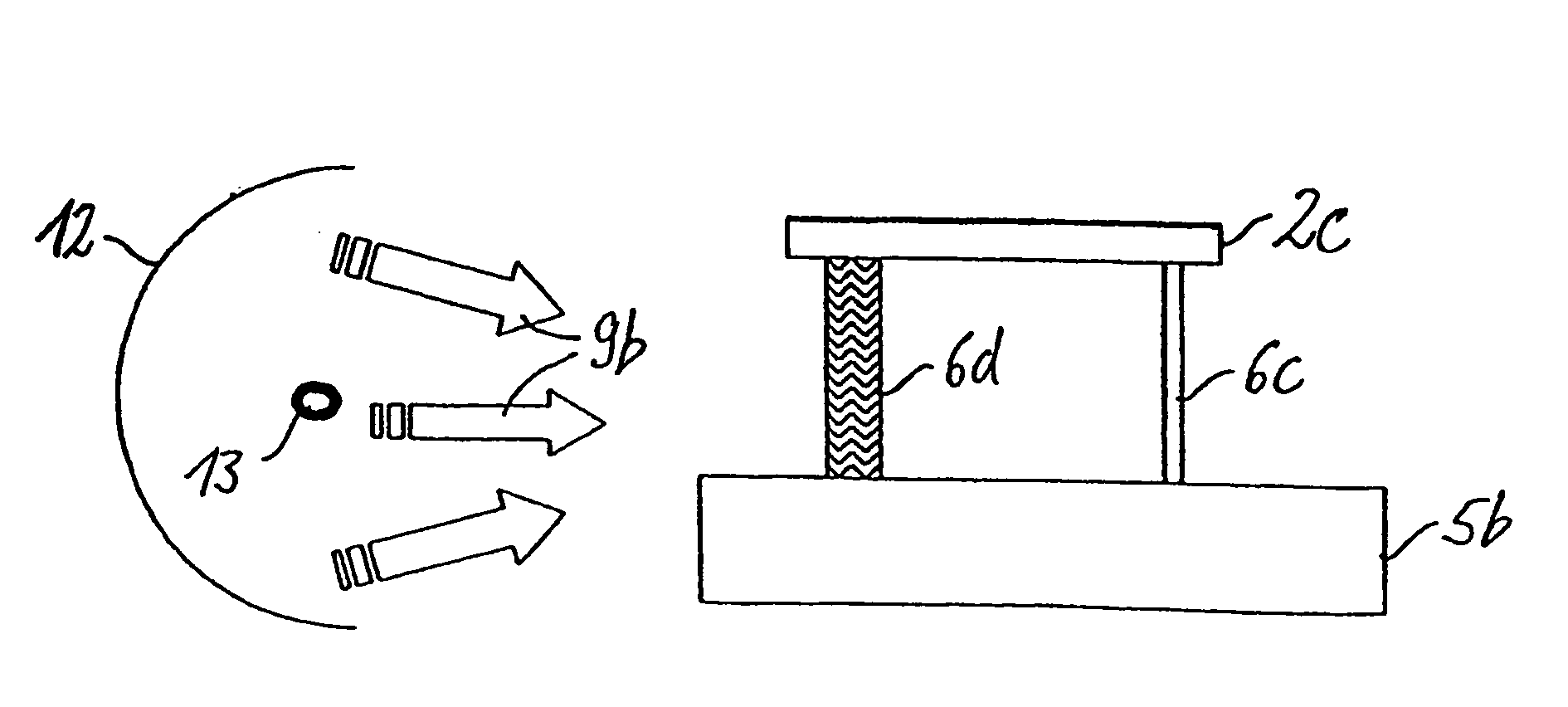 Illuminating system having a diffuser element