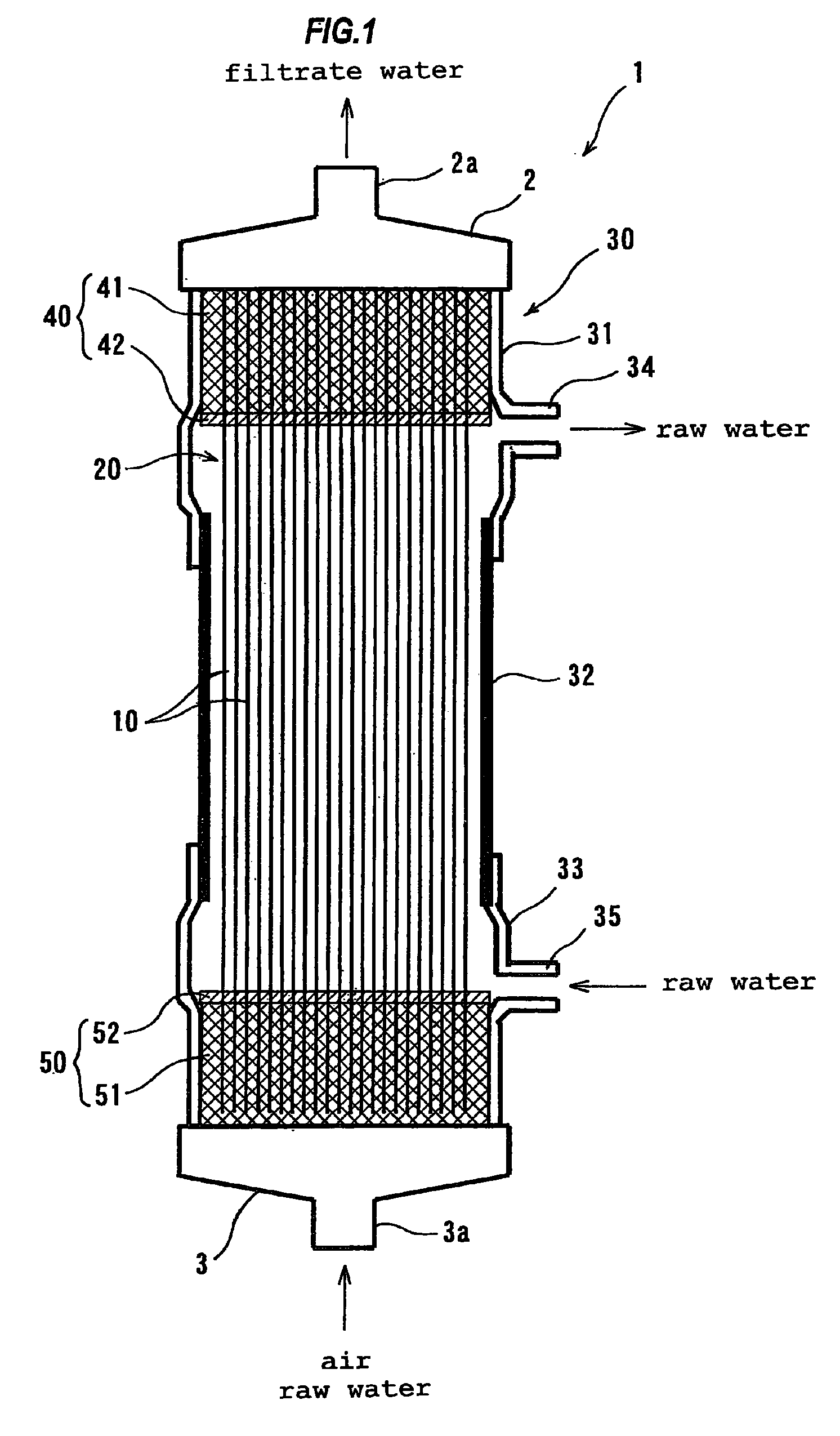 Hollow fiber membrane module