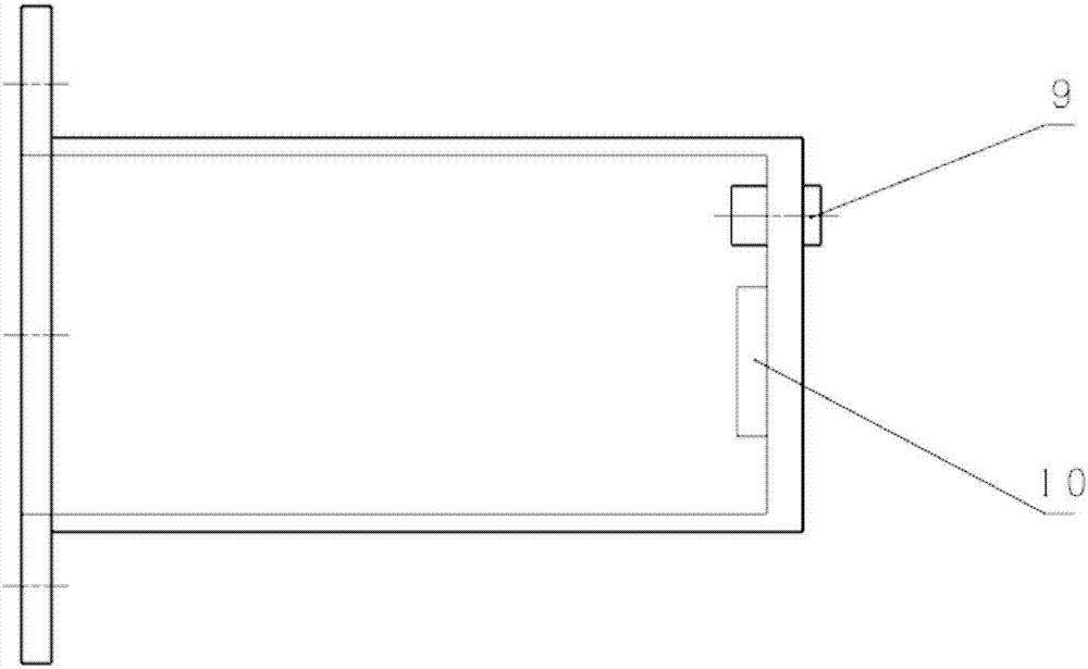 Optical pressure-sensitive paint dynamic pressure calibration cabin of standing wave tube type