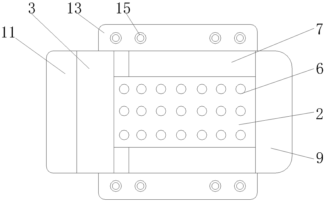 Fixed anti-skid device for intelligent parking garage