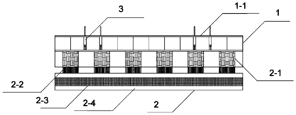 Efficient energy-saving and easy-to-install building external wall heat preservation underground water storage structure