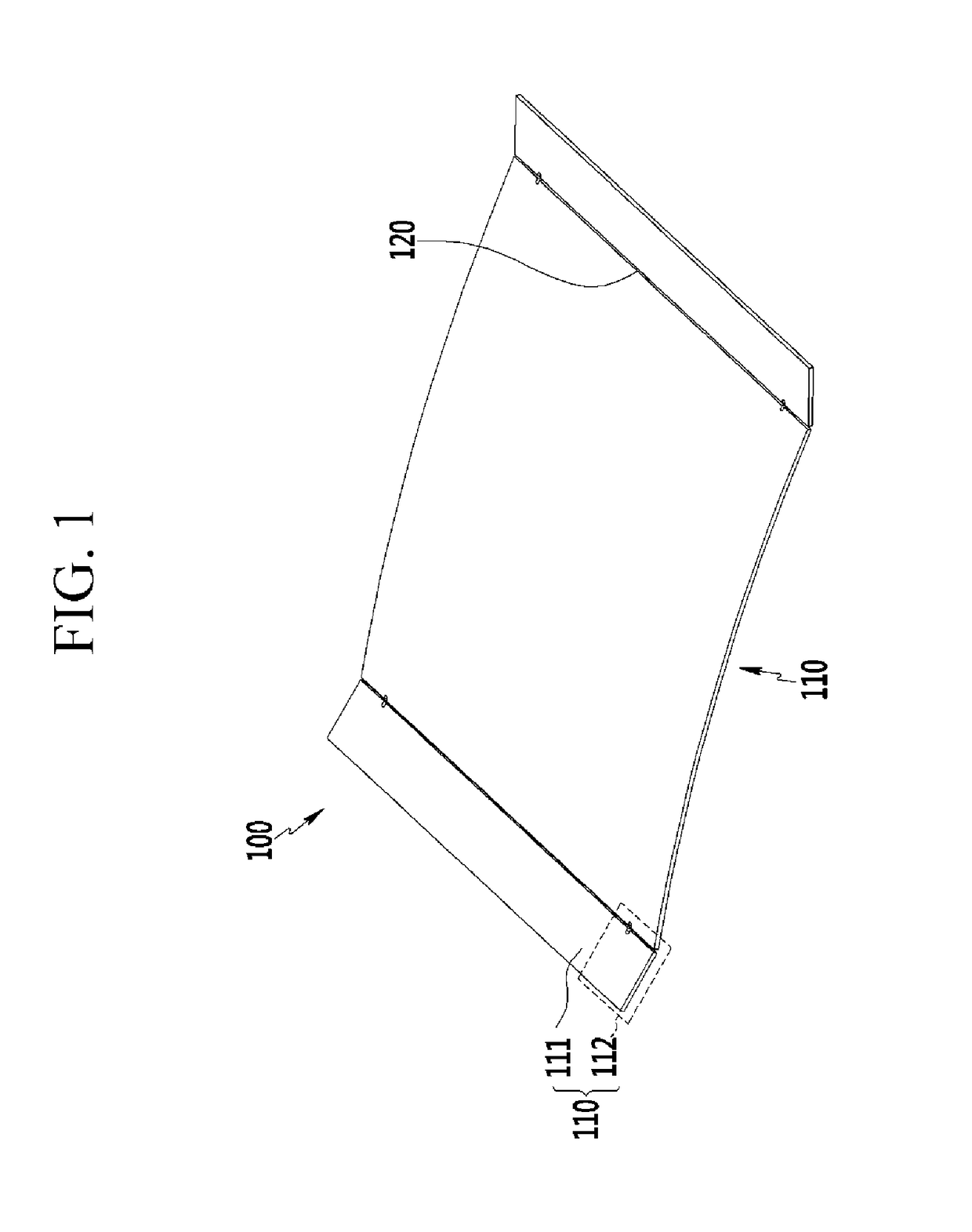 Structure for curved display device and method of manufacturing frame for curved display device using the same