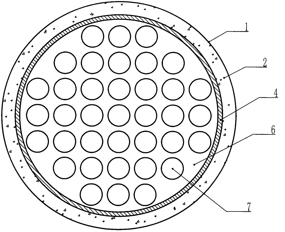 An all-plastic pressurized double-circulation solar water tank