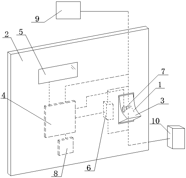 A dual-mode independent intelligent timing drive switch panel