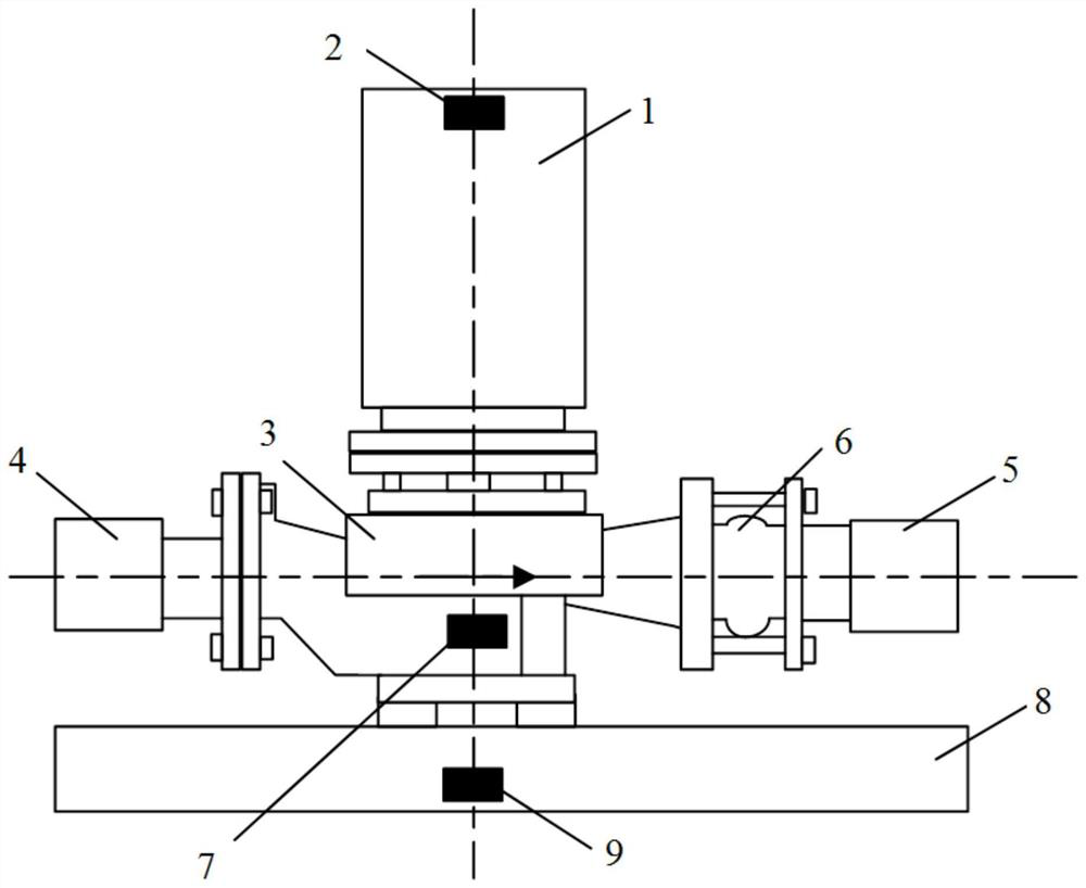 Sound wave monitoring system of pump and method