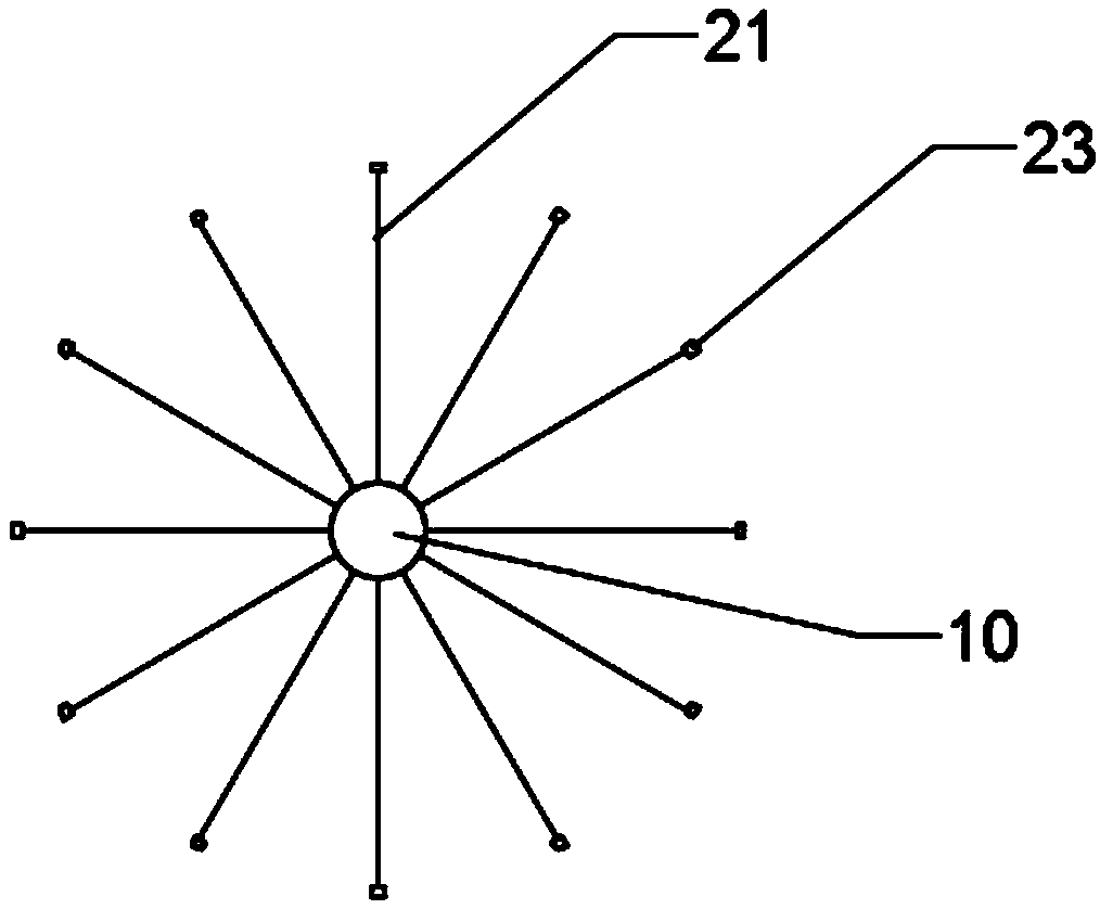 Subglacial marine optical observation equipment