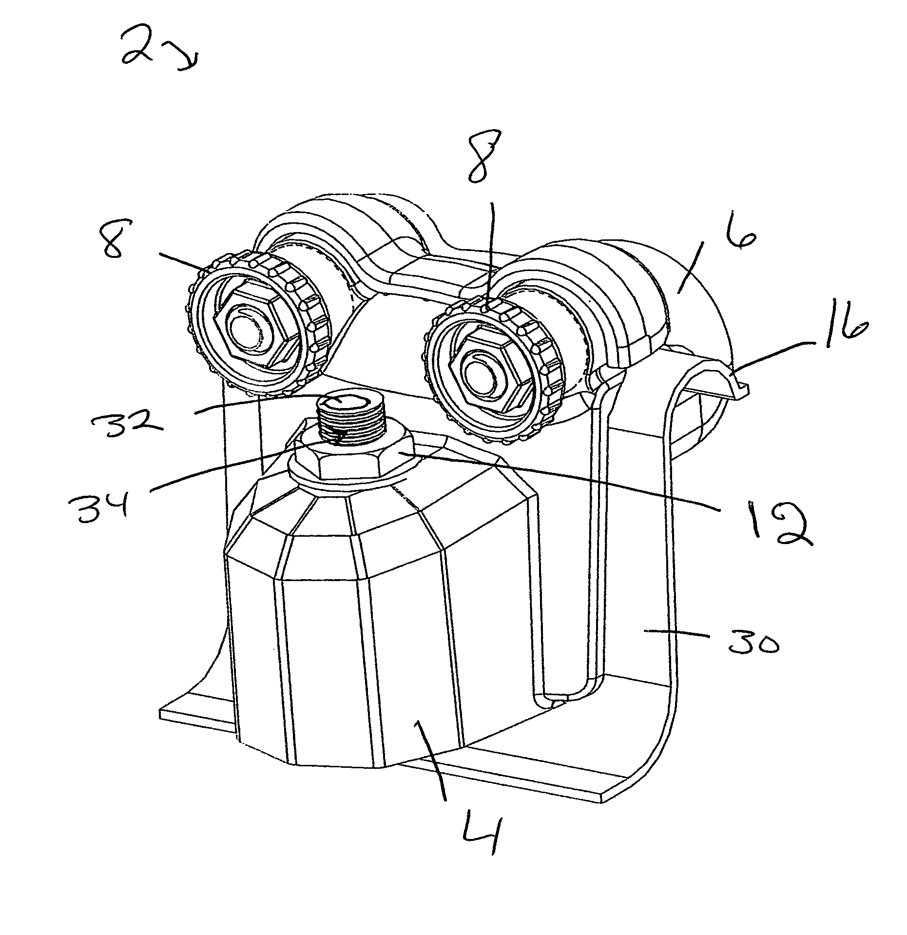 Plastic pan float switch and mounting system assembly