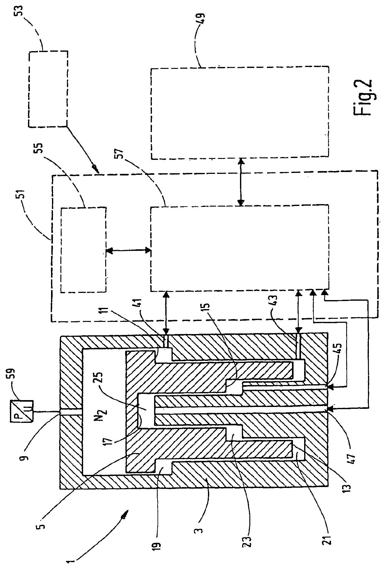 Hydraulic hybrid system for rotatory applications