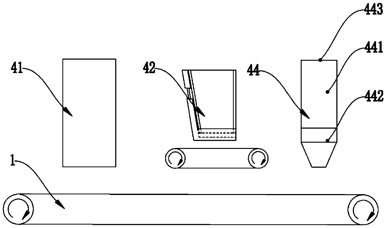 Ceramic tile decoration production system capable of distributing uniform ink-splashing patterns