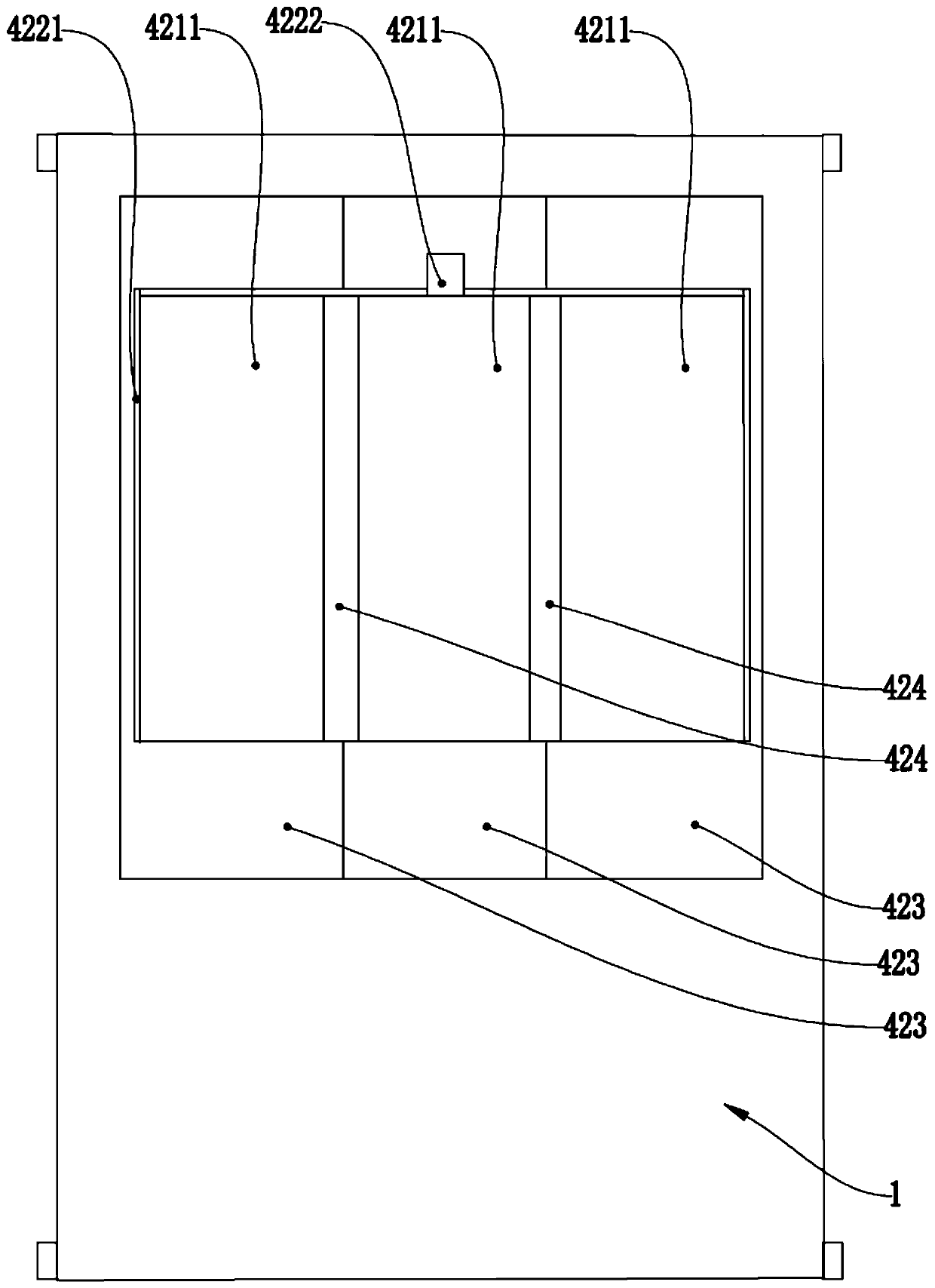 Ceramic tile decoration production system capable of distributing uniform ink-splashing patterns