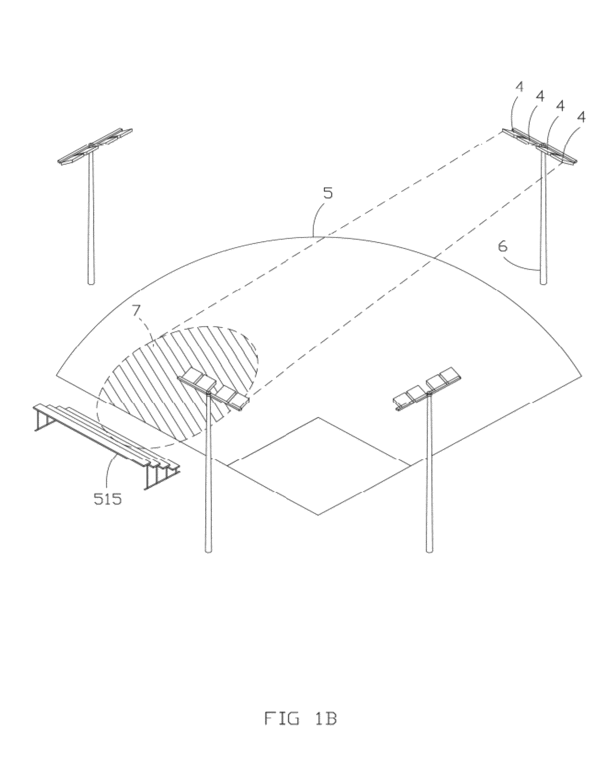 Apparatus, method, and system for independent aiming and cutoff steps in illuminating a target area