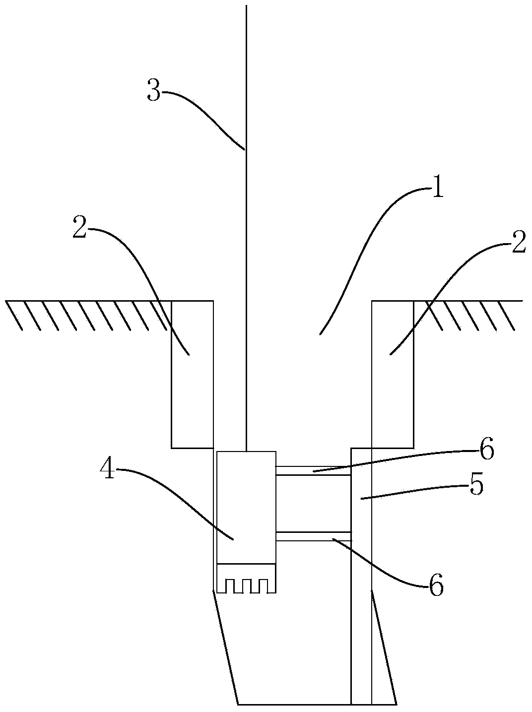 Grooving perpendicularity control process of super-deep underground diaphragm wall